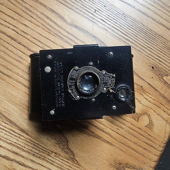 Kodak Other - Vtg Kodak No A127 Vest Pocket Folding Roll Film Camera Untested With Case